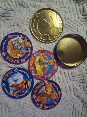 1994 Set of 4 Camel Character Tins